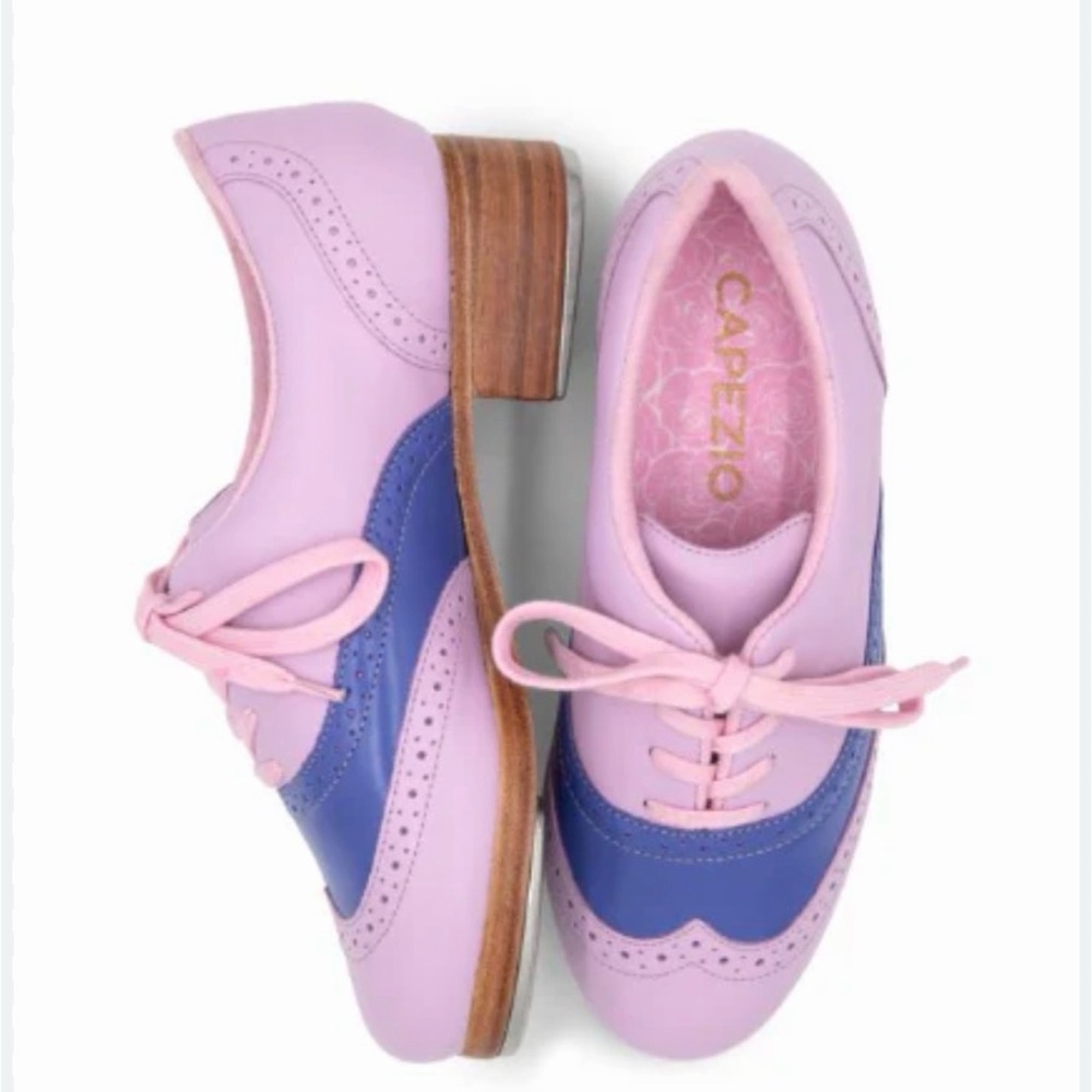 Capezio Roxy Limited Edition Tap Shoe NWT 🩷💜🩷 - Picture 2 of 3